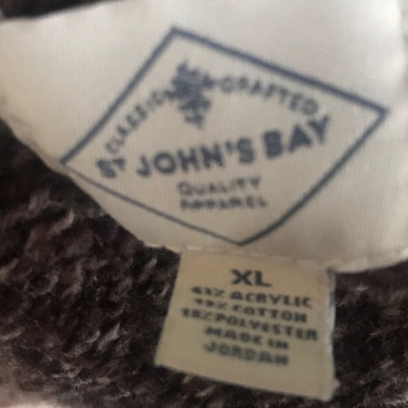 St. John’s Bay beautiful Brown Cardigan - Picture 6 of 6